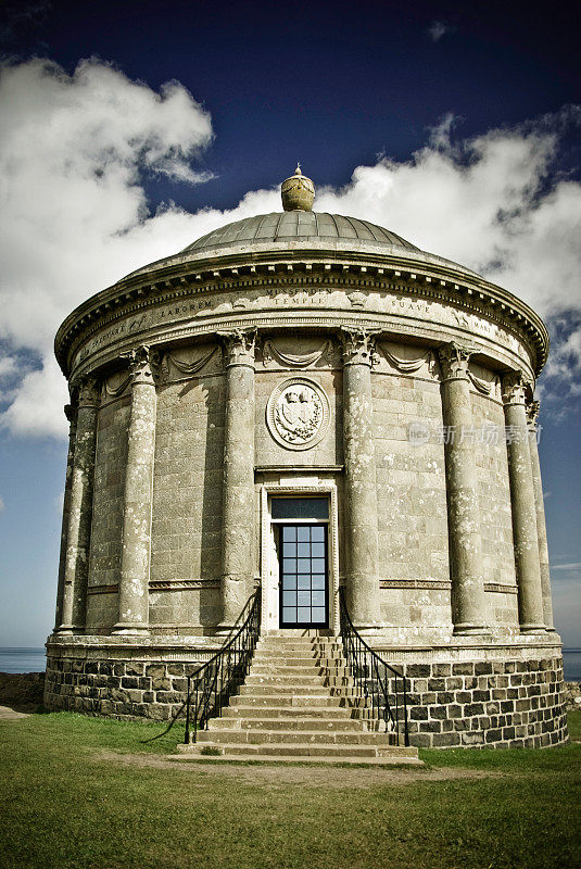 Mussenden Temple Derry建筑，北爱尔兰